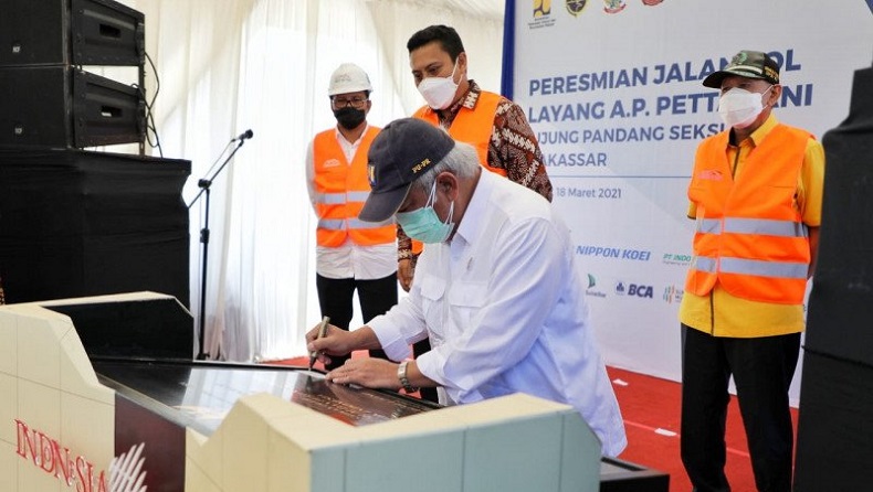 Tol Layang Pettarani Makassar Diresmikan, Danny Pomanto: Ini Mimpi Jadi Kenyataan