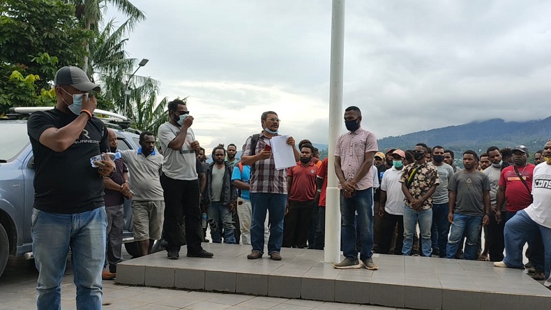 125 Kepala Kampung di Puncak Jaya Minta Kejati Usut Penyelewengan Dana Desa