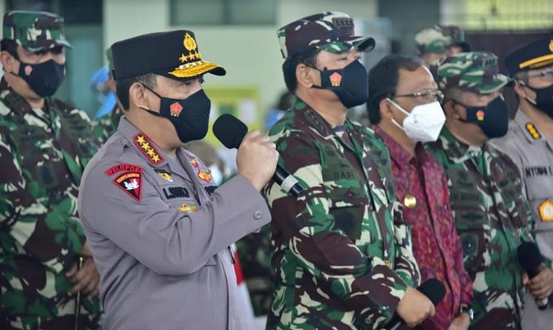 title Pulihkan Pariwisata Bali, Panglima TNI dan Kapolri Perintahkan Keroyokan Vaksinasi Pulihkan Pariwisata Bali, Panglima TNI dan Kapolri Perintahkan Keroyokan Vaksinasi