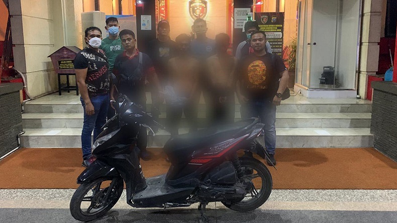 Rampok HP Perwira Polisi, 2 Remaja dan 1 Penadah di Medan Ditangkap 