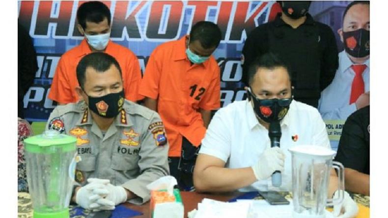Polda Sumbar Musnahkan Sabu Hampir 3 Kg Hasil Tangkapan Jaringan Malaysia-Aceh