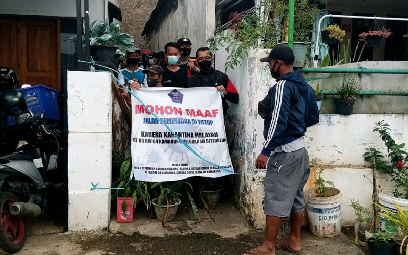 17 Warga Cimahi Sembuh dari Covid-19, Gang Duren Akhirnya Dibuka