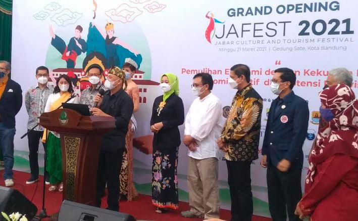 Dukung JaFest 2021, Menteri Koperasi Teten Sebut Pariwisata Paling Cepat Pulihkan Ekonomi