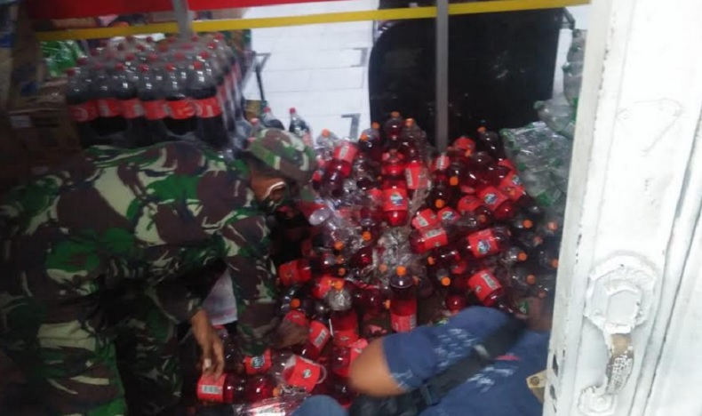 Bom Molotov Meledak di Minimarket Aceh Utara, Pelaku Terekam CCTV  