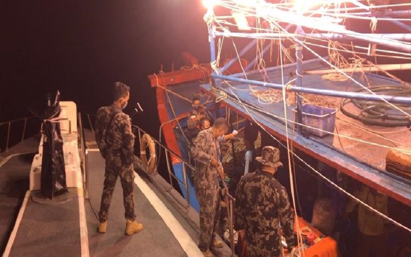 KKP Tangkap Delapan Kapal di Laut Natuna Utara dan Perairan Madura