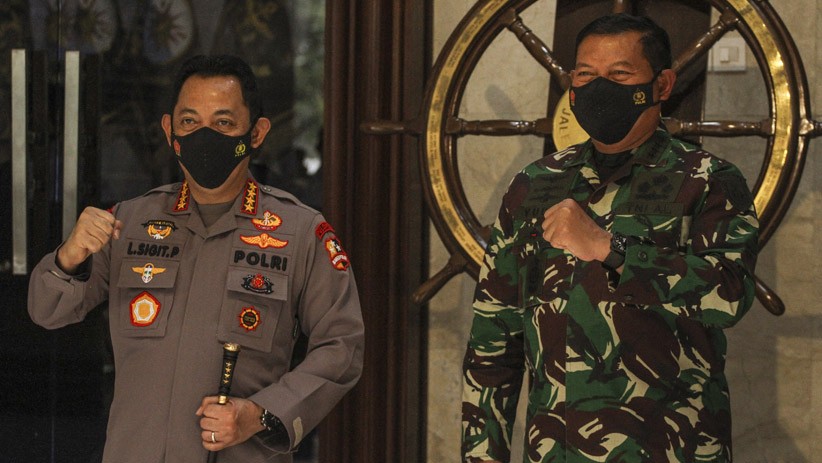 Kapolri Bertemu KSAL untuk Memantapkan Sinergisitas dan Soliditas Polri-TNI AL - Bagian 1