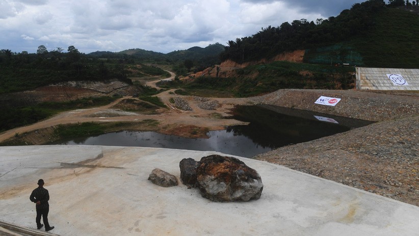 Wapres Ma'ruf Amin Tinjau Pambangunan Bendungan Way Sekampung - Bagian 4