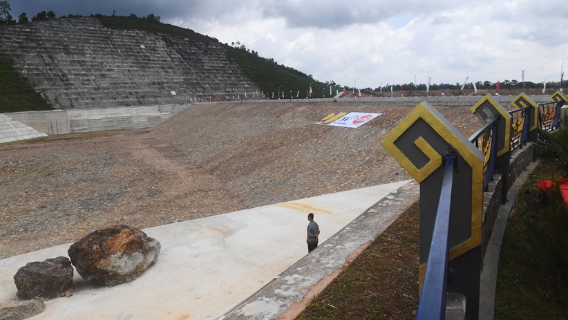 Wapres Ma'ruf Amin Tinjau Pambangunan Bendungan Way Sekampung - Bagian 3