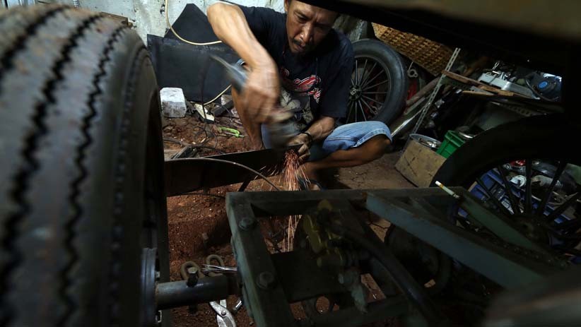 Bengkel Modifikasi Ini Buat Replika Mobil Kuno Memiliki Mesin ATV  - Bagian 5