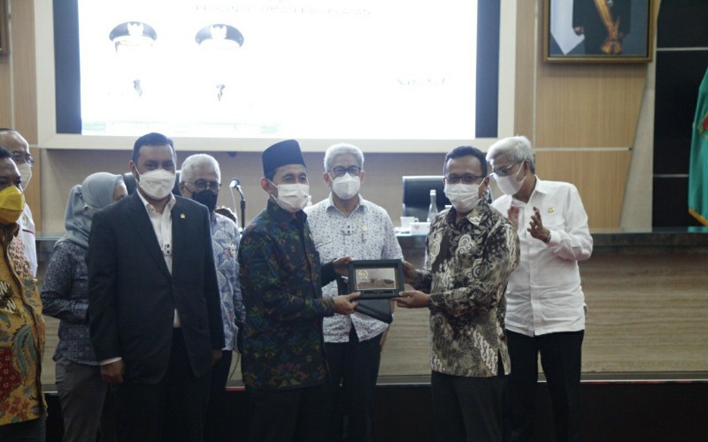 Wagub Sumsel Banggakan Kemandirian Pangan Sumsel ke Banleg DPR 