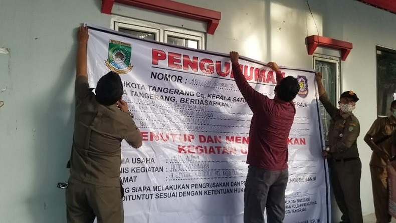 Hotel Milik Artis Cynthiara Alona di Tangerang Disegel