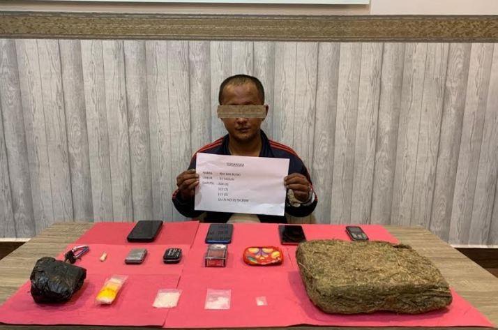 Buang 1 Kg Ganja, Pria Pengangguran di Jambi Ditangkap Polisi