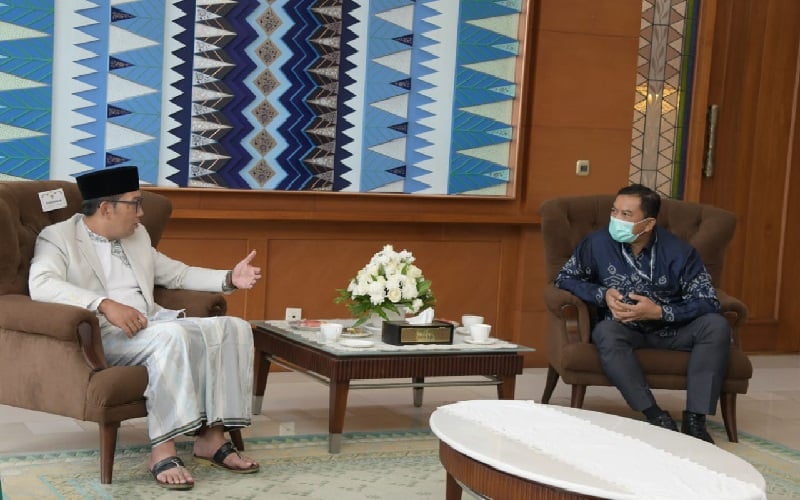 Gubernur Ridwan Kamil-Korsupgah KPK Bahas Aset Bermasalah di Jawa Barat