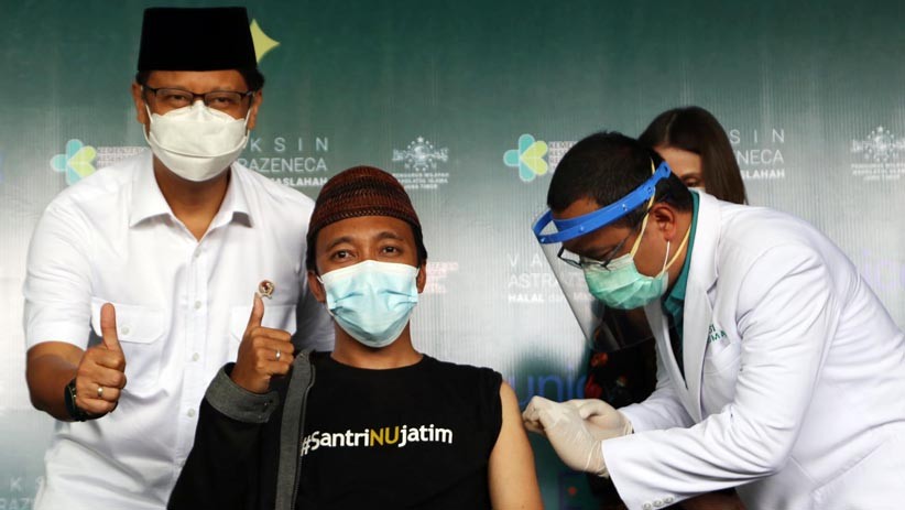 Berharap Bisa Tarawih Berjemaah, PWNU Jatim Imbau Warga NU Segera Vaksin 