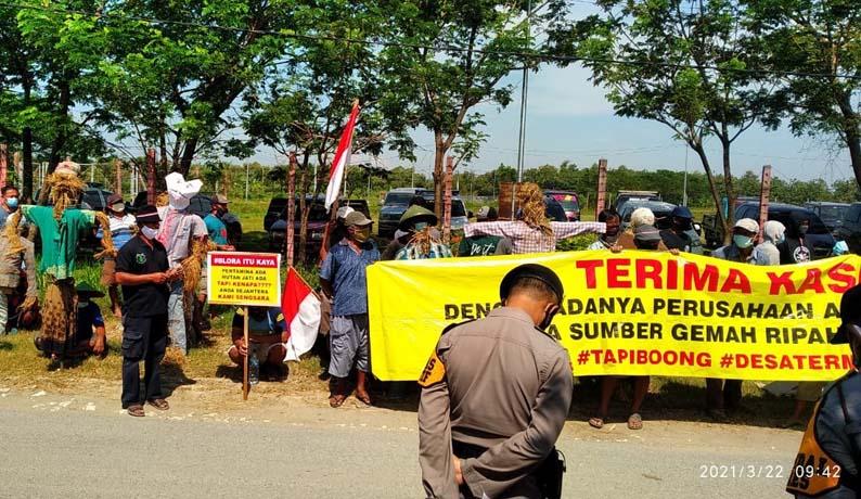 Hari Air Sedunia 2021, Puluhan Aktivis Gelar Aksi Ruwatan Bumi Blora 