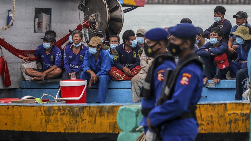 Polairud Baharkam Polri Tangkap 2 Kapal Vietnam Pencuri Ikan di Perairan Natuna - Bagian 1