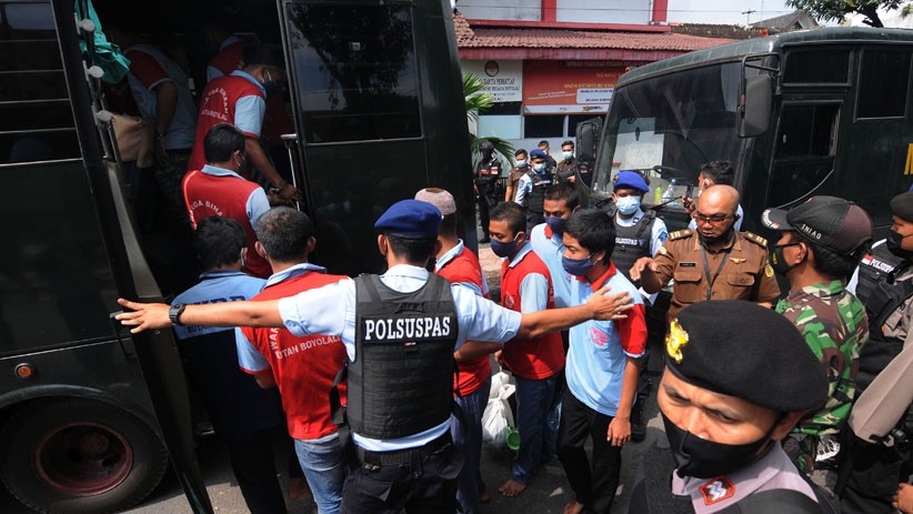 Ratusan Warga Binaan Dipindah ke Rutan Boyolali Baru - Bagian 3
