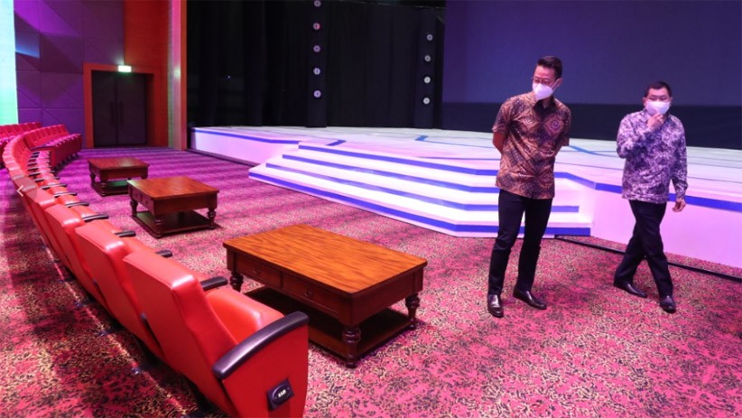 Hary Tanoesoedibjo Ajak John Riady Kunjungi Fasilitas MNC Group - Bagian 3