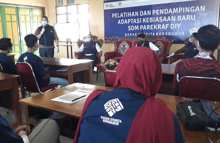 Badan Otorita Borobudur Latih Tujuh Desa Wisata Terapkan CHSE di Masa Pandemi Covid-19