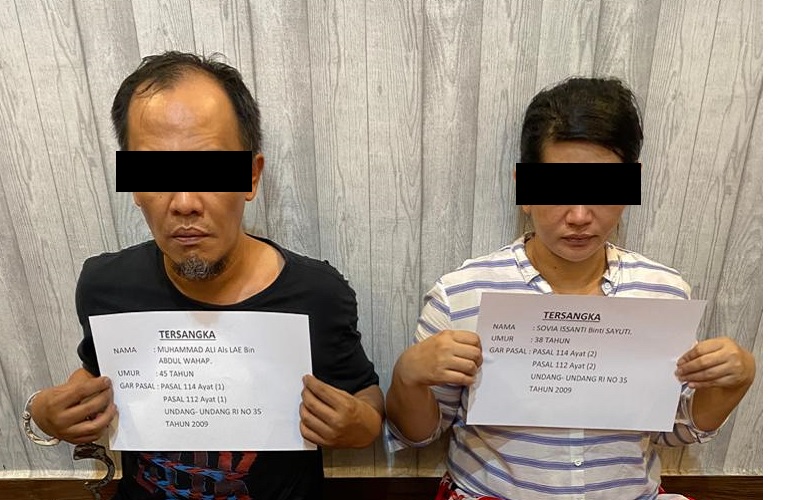 Emak-Emak Ini Ditangkap Polresta Jambi Gegara Nyambi Edarkan Narkoba