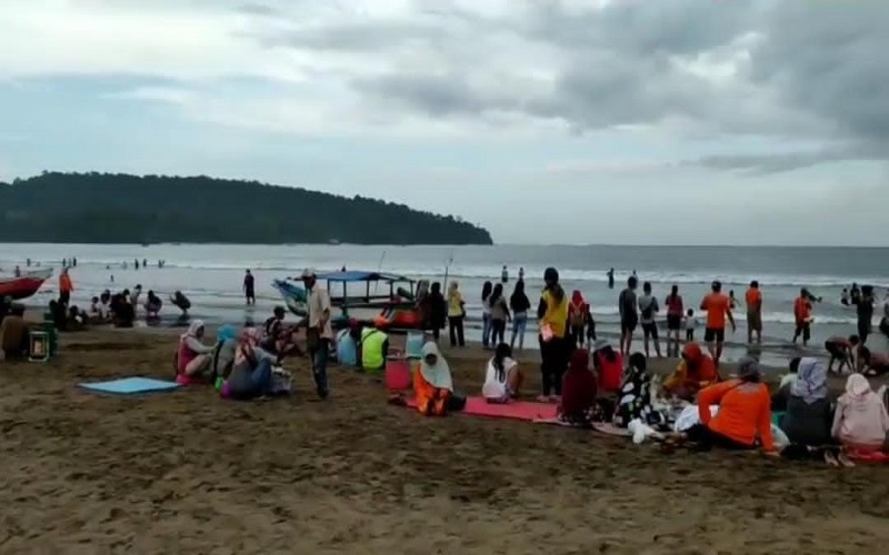 Pascavaksinasi, Tingkat Kunjungan Wisata ke Pangandaran Meningkat