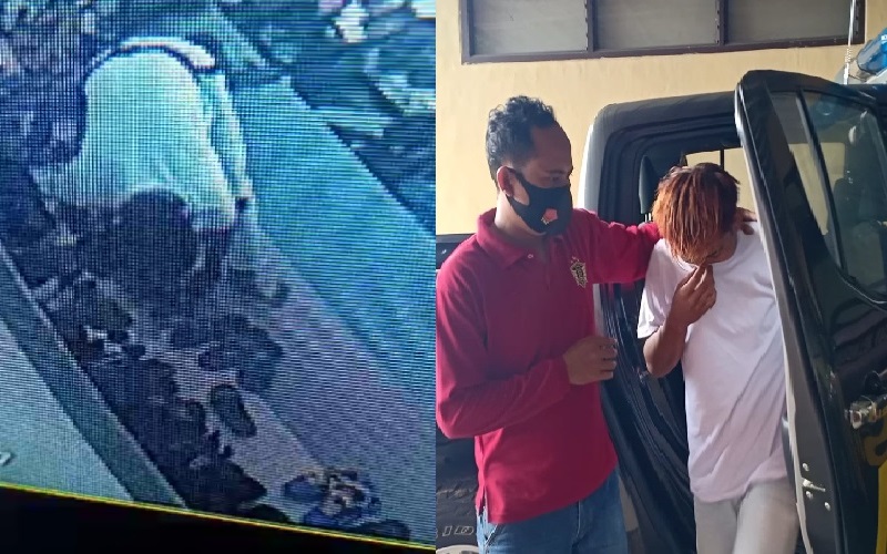 Tepergok Curi Sepatu di Masjid, Remaja Tasikmalaya Babak Belur Dihajar Massa