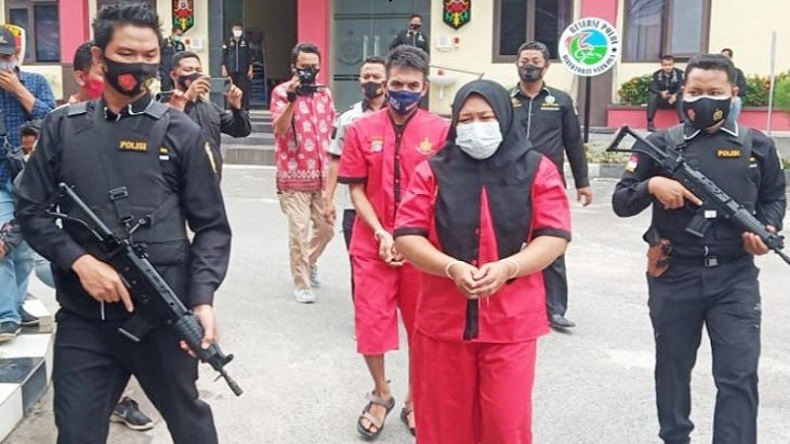 IRT dan Petani di Kalteng Ditangkap Polisi karena Narkoba, Sabu 364 Gram Disita 