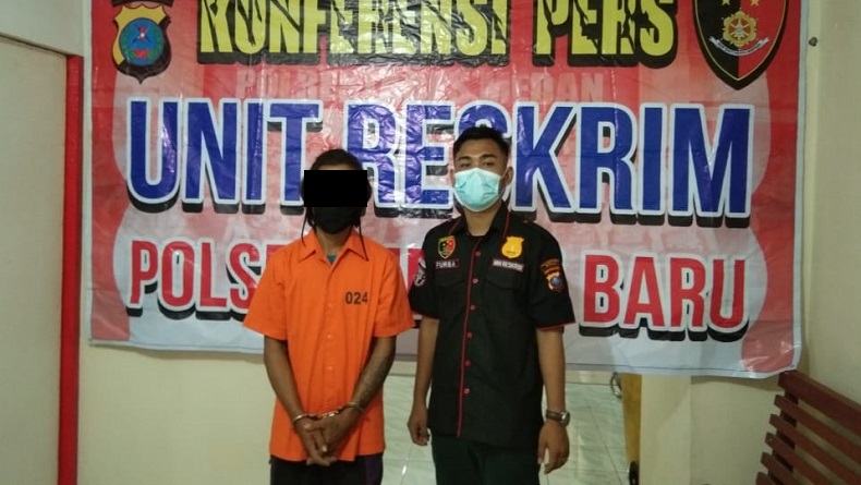 Kuli Bangunan Ditangkap Polisi usai Beli Sabu di Medan Denai
