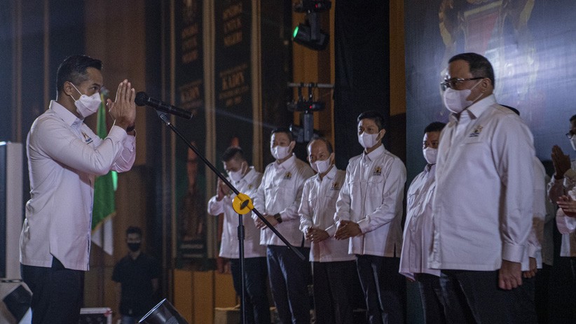 Anindya Bakrie Lantik Pengurus Kadin Provinsi Sumatera Selatan - Bagian 1