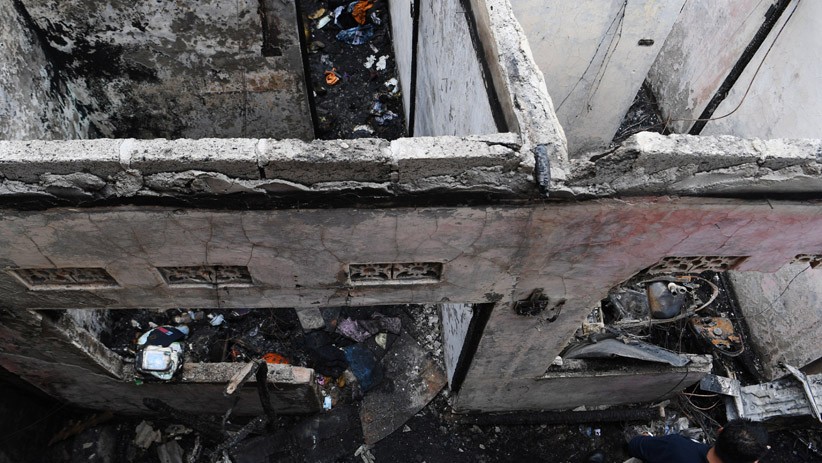 Penampakan Sisa-Sisa Kebakaran Rumah Kontrakan di Matraman, 10 Orang Tewas - Bagian 4