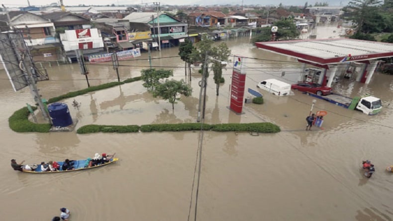 Hujan Deras, 5 Kecamatan Di Kabupaten Bandung Terendam Banjir