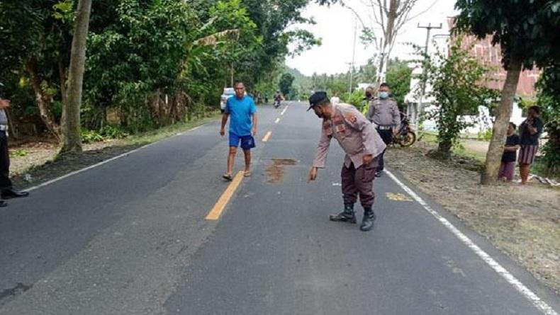 Kecelakaan Maut di Minsel, Pengendara Motor Tewas Tabrak Avanza