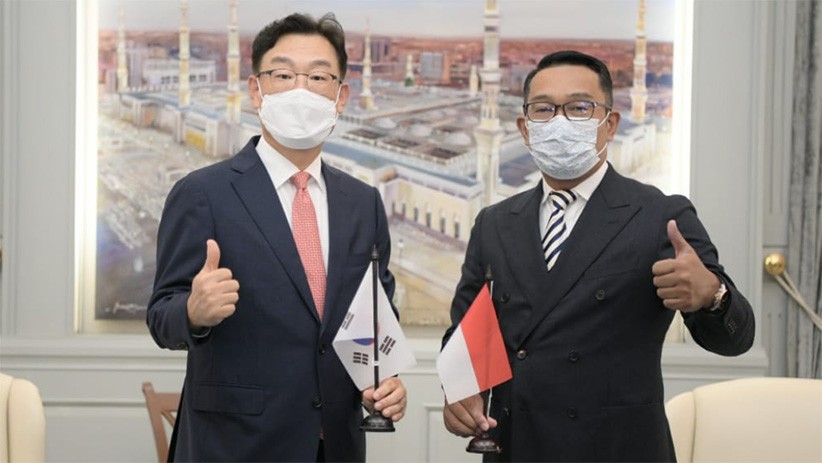 Gubernur Ridwan Kamil Bertemu Dubes Korsel Bahas Investasi di Jawa Barat - Bagian 1