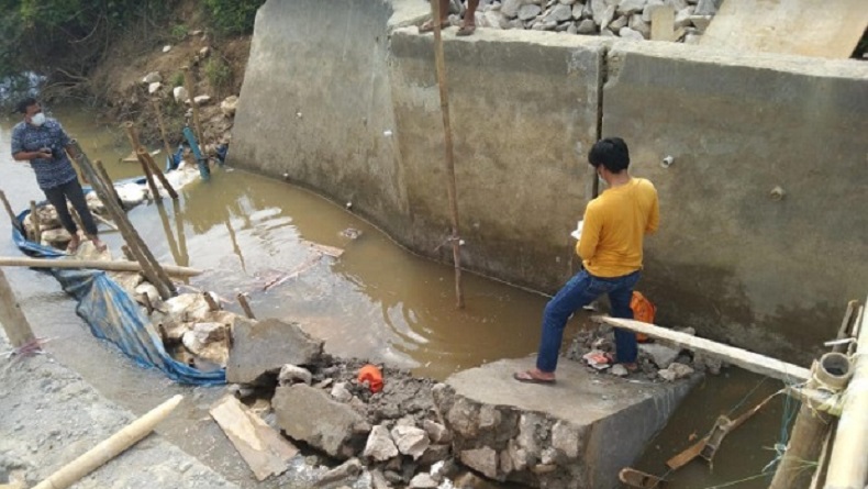 Tertimpa Pondasi Runtuh, Pekerja Irigasi Bendungan di Pangkep Meninggal Dunia