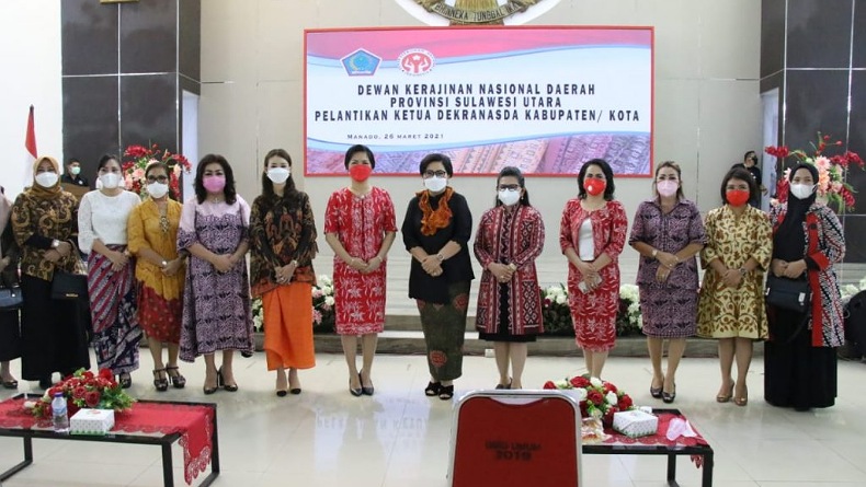 Ketua Dekranasda Sulut Minta Kabupaten dan Kota Berdayakan Perajin Lokal