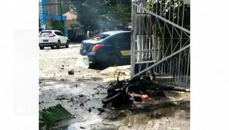 Ledakan di Depan Gereja Katedral Makassar, Ini Deretan Barang yang Berceceran
