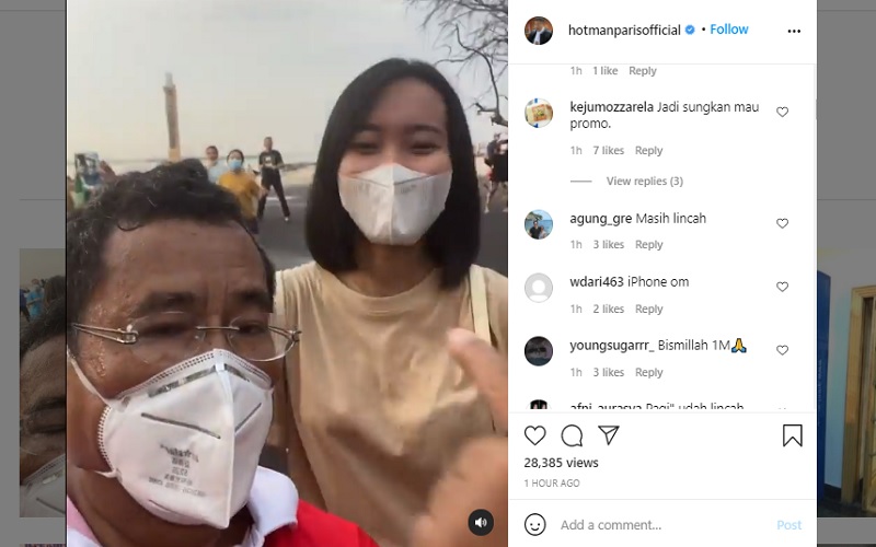 Intip Hotman Paris Senam Sampai Berkeringat, Netizen: Masih Lincah