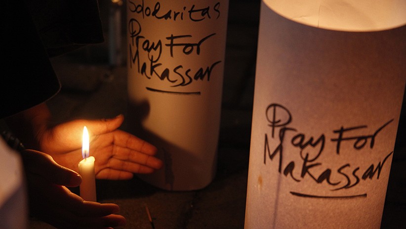 Aksi Solidaritas untuk Para Korban Ledakan Bom Gereja Katedral Makassar - Bagian 1