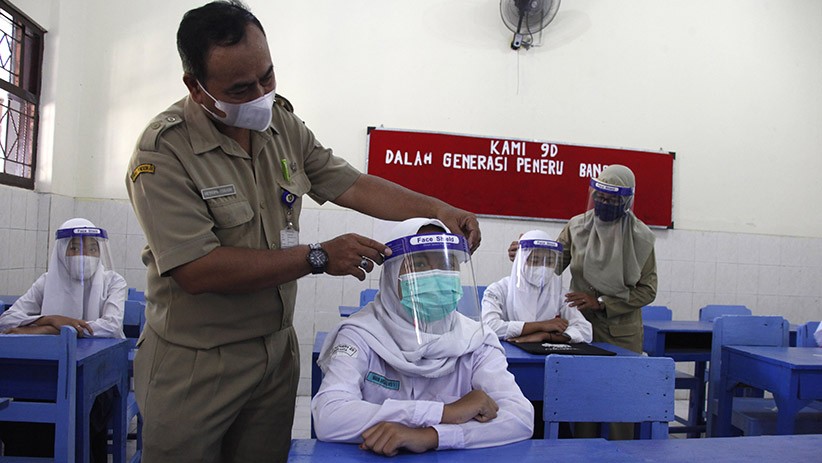 Pelajar SD dan SMP di Bandarlampung Boleh Sekolah Tatap Muka, Asal...