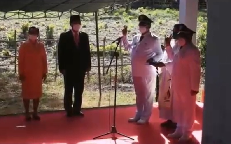 Nyeleneh, Gubernur NTT Lantik 4 Pj Bupati di Kandang Sapi