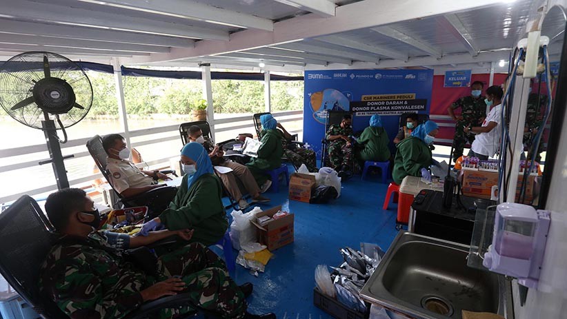 Penyintas Covid-19 Donor Plasma Konvalesen di Kapal Rumah Sakit Terapung - Bagian 1