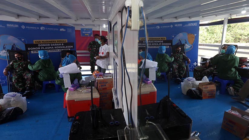 Penyintas Covid-19 Donor Plasma Konvalesen di Kapal Rumah Sakit Terapung - Bagian 2