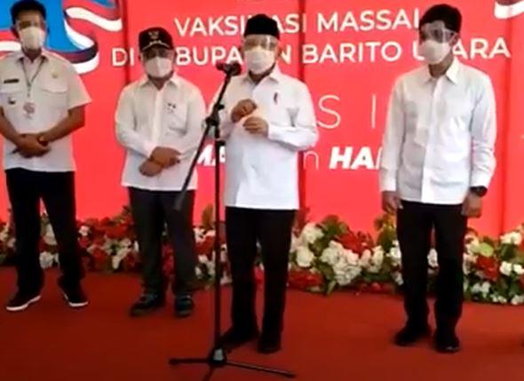 Wapres Ma’ruf Amin Minta Masyarakat Tak Terprovokasi Paham Radikal