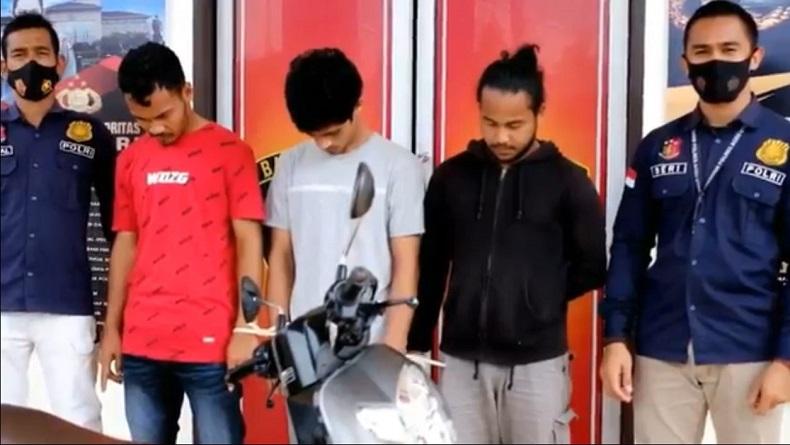 3 Maling di Aceh Utara Ditangkap Polisi, 1 Unit Motor Diamankan