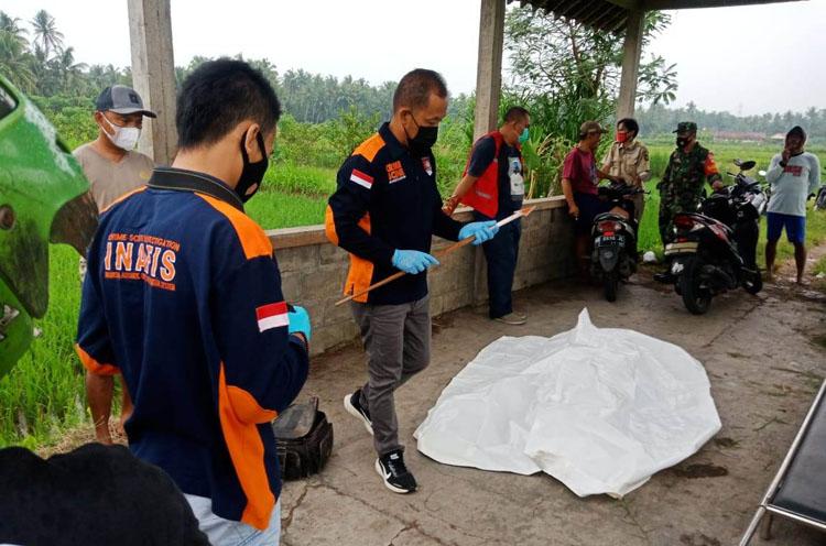 Warga Kulonprogo Ditemukan Tewas Tertelungkup di Tengah Sawah