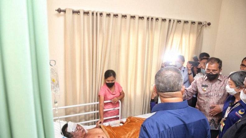 Bom Meledak setelah Halangi Pelaku Bom Bunuh Diri Masuk Gereja, Cosmas: Tuhan Tolong Saya