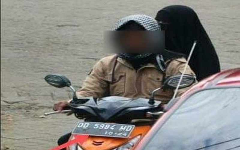 Perempuan Pelaku Bom Gereja Katedral yang Fotonya Viral Disebut Sedang Hamil