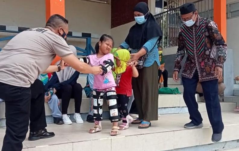  Luar Biasa, Polisi di Blora Ini Bikin Yayasan Tumbuh Kembang Anak Berkebutuhan Khusus