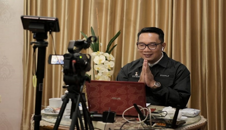 Efektif Tangani Covid-19, Ridwan Kamil Diganjar Penghargaan IJTI Jabar