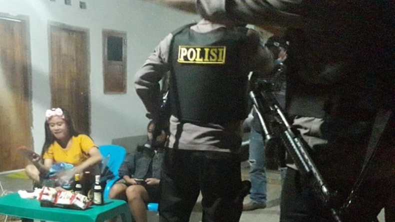 Jelang Ramadan, Polres Mesuji Gelar Razia di Tempat Hiburan